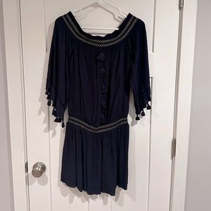 Lilly Pulitzer off the shoulder smocked dress